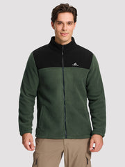 Men's Double-Layer Polar Fleece Full-Zip Jacket PIONEER CAMP