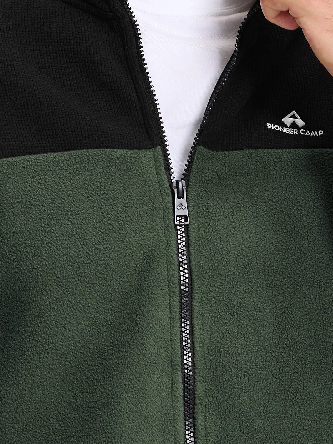 Men's Double-Layer Polar Fleece Full-Zip Jacket