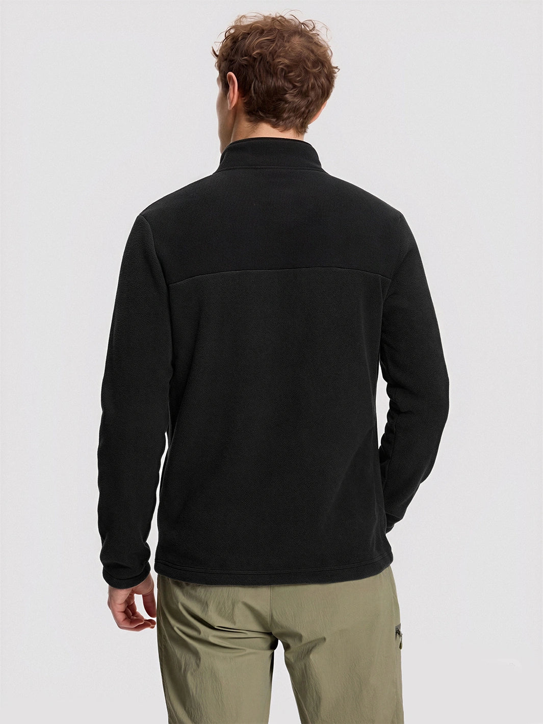 Men's Double-Layer Full-Zip Fleece Jacket PIONEER CAMP