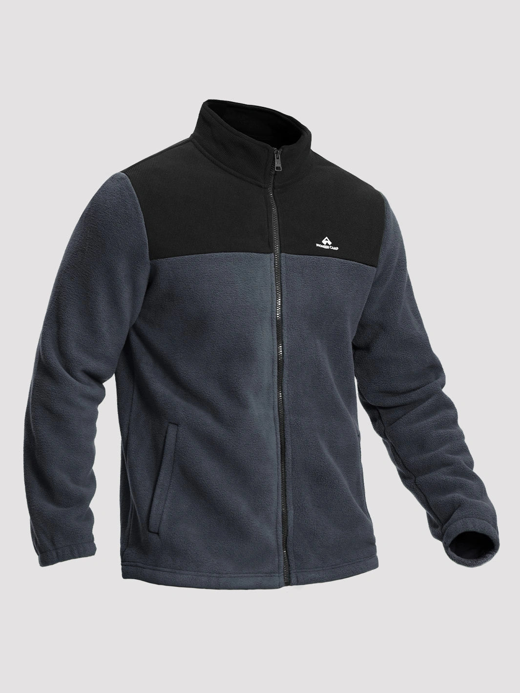 Men's Double-Layer Polar Fleece Full-Zip Jacket