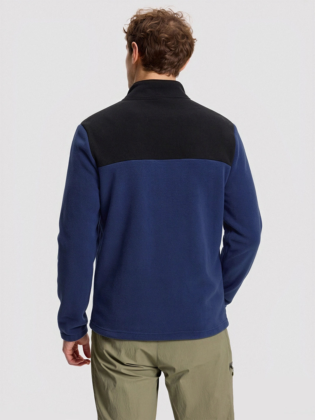 Men's Double-Layer Full-Zip Fleece Jacket PIONEER CAMP