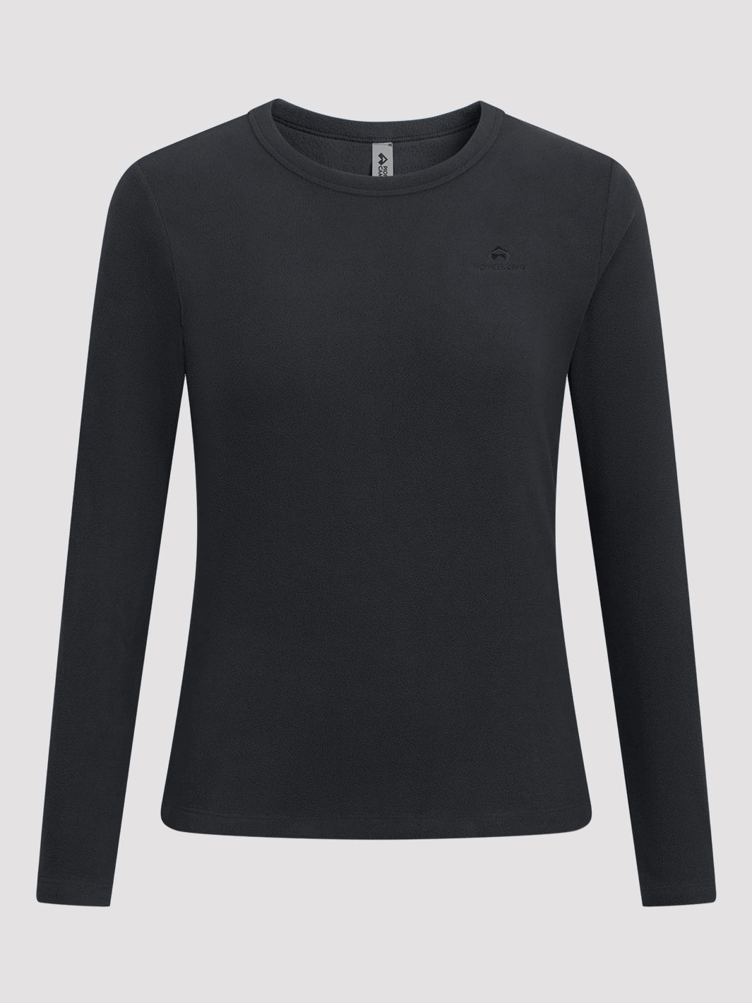 Women's 200g Polar Fleece Crew Neck Long Sleeve Top