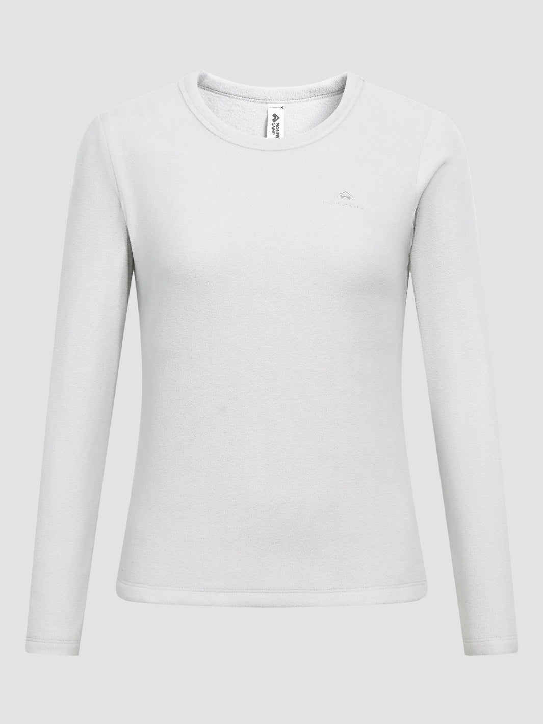 Women's 200g Polar Fleece Crew Neck Long Sleeve Top