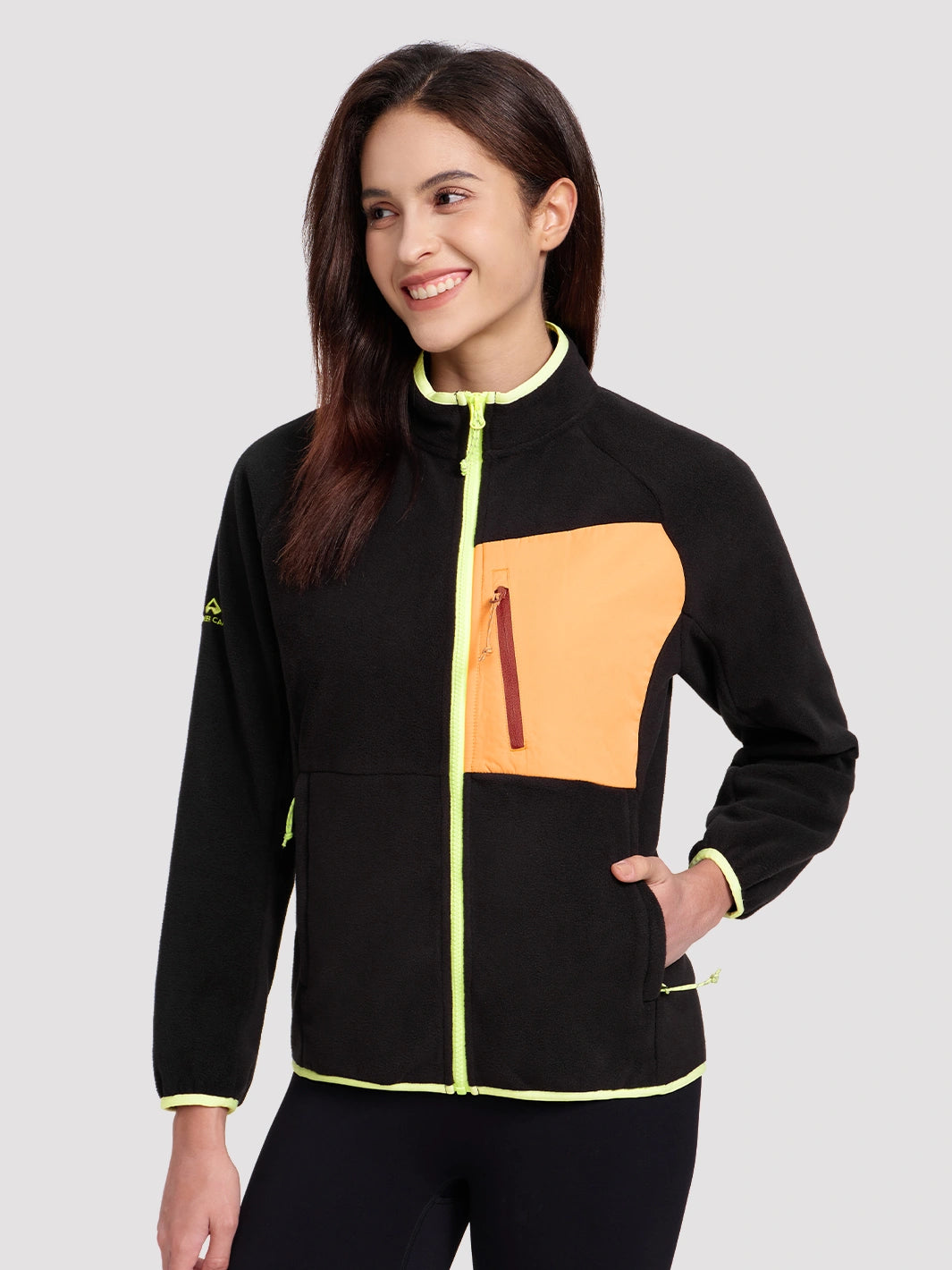 Women's Polar Fleece Full-Zip Jacket PIONEER CAMP