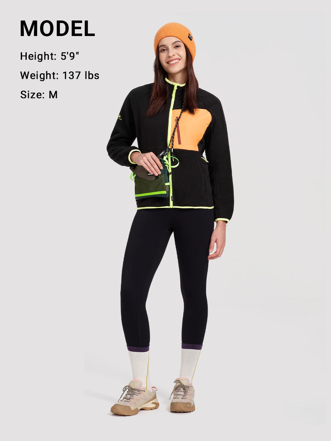 Women's Polar Fleece Full-Zip Jacket PIONEER CAMP