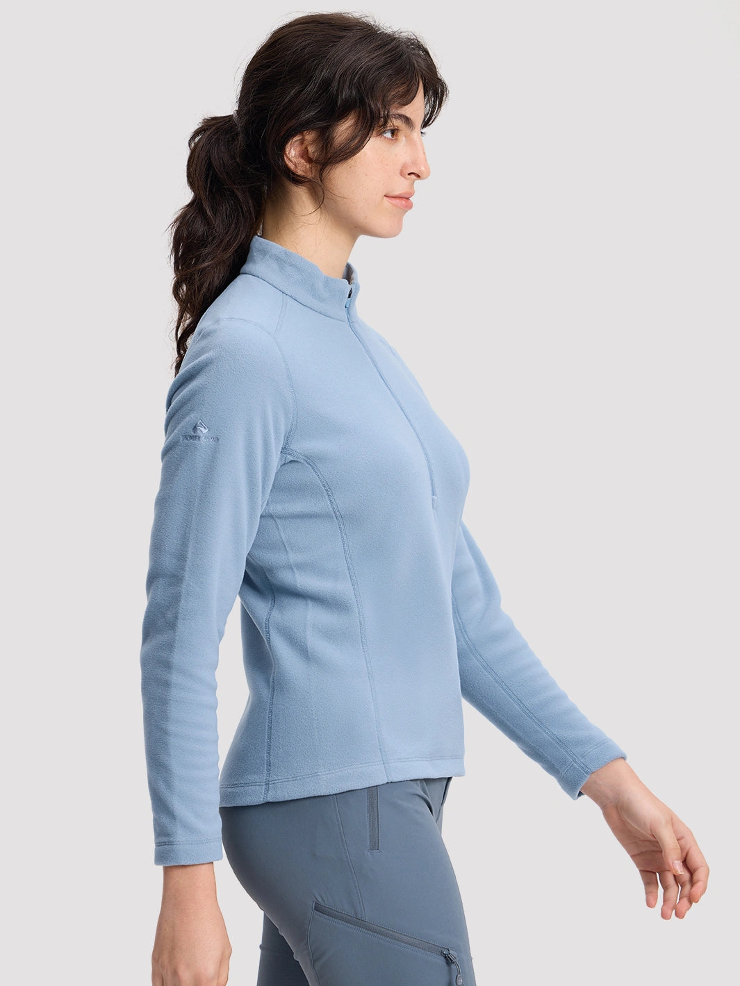 Women's Polartec Micro Fleece 1/4-Zip Pullover PIONEER CAMP