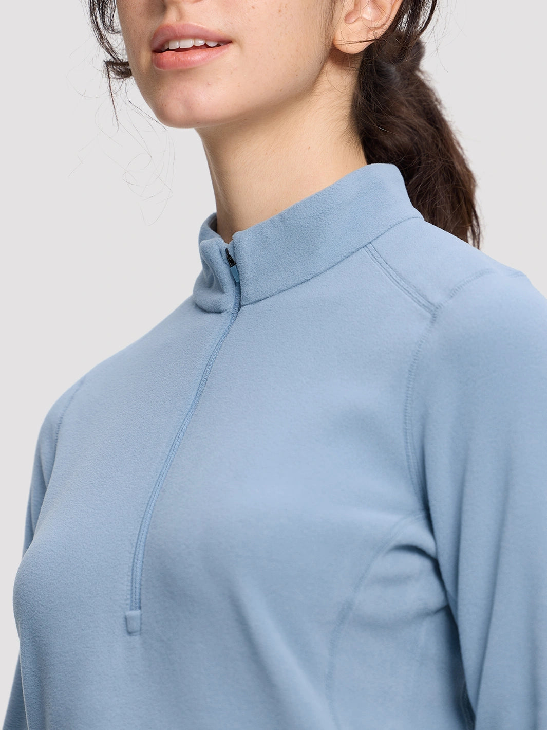 Women's Polartec Micro Fleece 1/4-Zip Pullover PIONEER CAMP