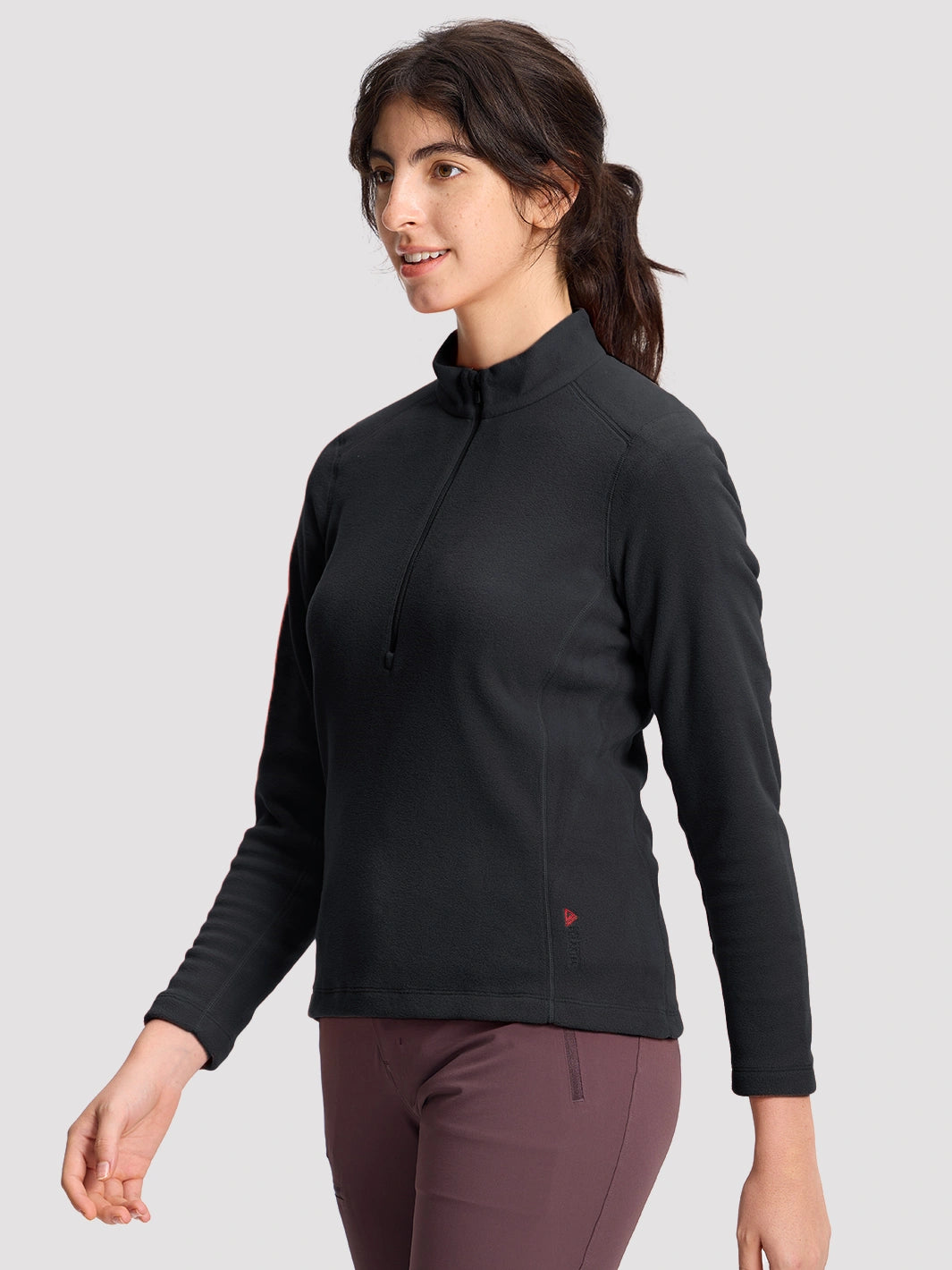 Women's Polartec Micro Fleece 1/4-Zip Pullover PIONEER CAMP