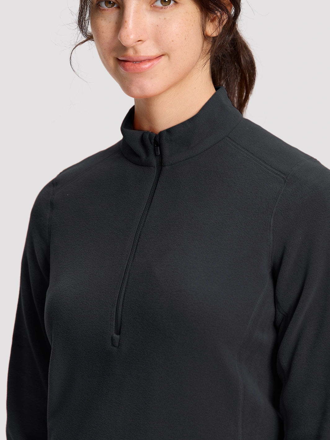 Women's Polartec Micro Fleece 1/4-Zip Pullover PIONEER CAMP