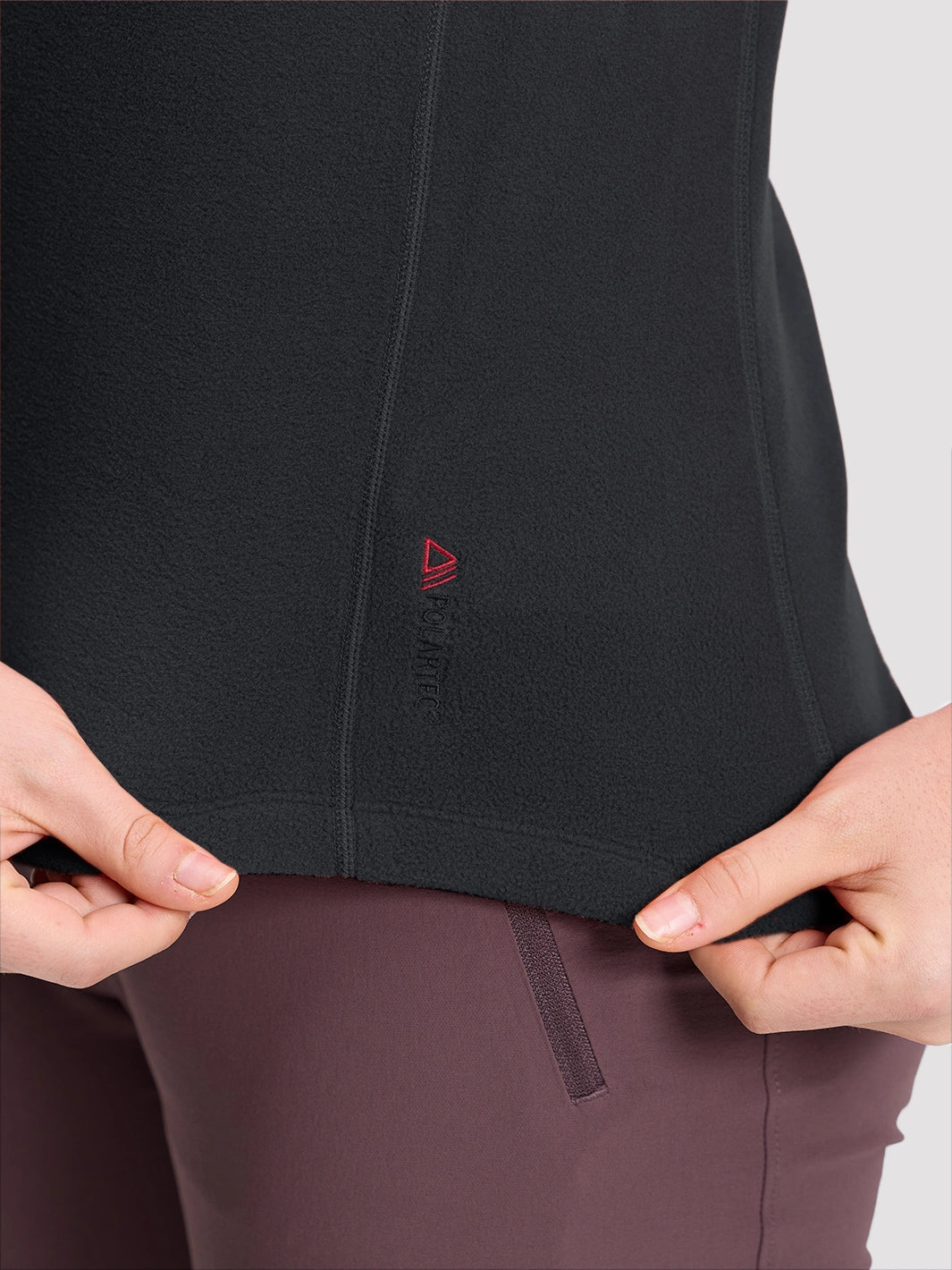 Women's Polartec Micro Fleece 1/4-Zip Pullover PIONEER CAMP