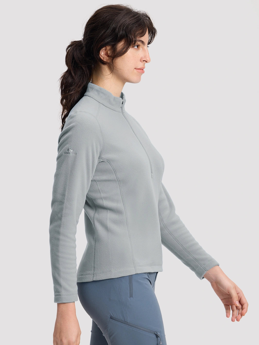 Women's Polartec Micro Fleece 1/4-Zip Pullover PIONEER CAMP