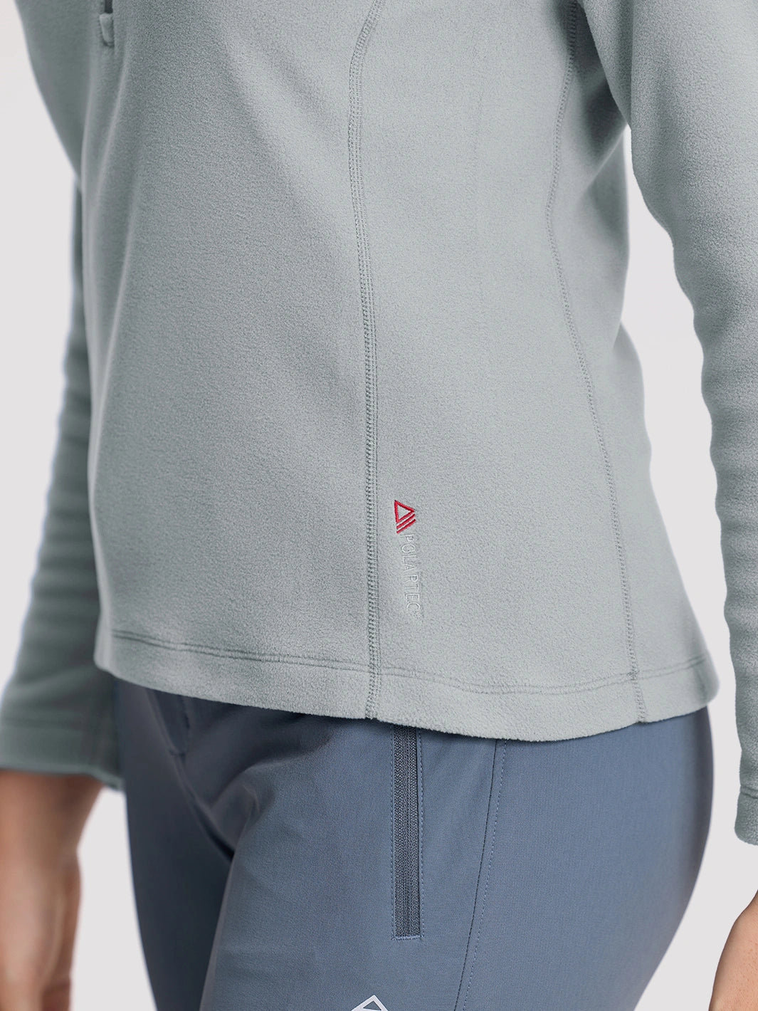 Women's Polartec Micro Fleece 1/4-Zip Pullover PIONEER CAMP