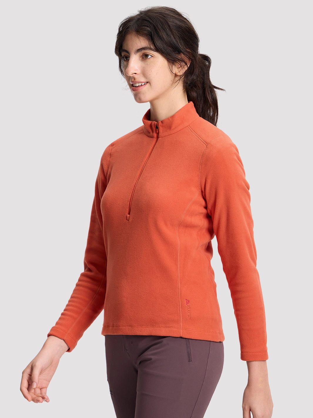 Women's Polartec Micro Fleece 1/4-Zip Pullover PIONEER CAMP