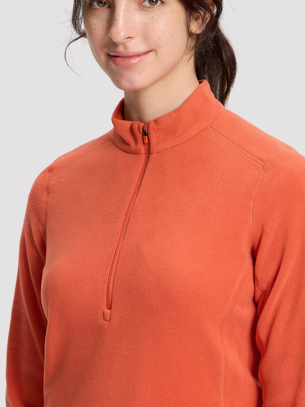 Women's Polartec Micro Fleece 1/4-Zip Pullover PIONEER CAMP