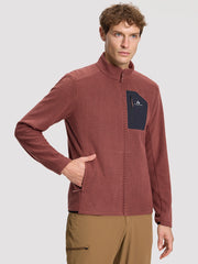 Men's Moisture-Wicking Wave Fleece Jacket PIONEER CAMP
