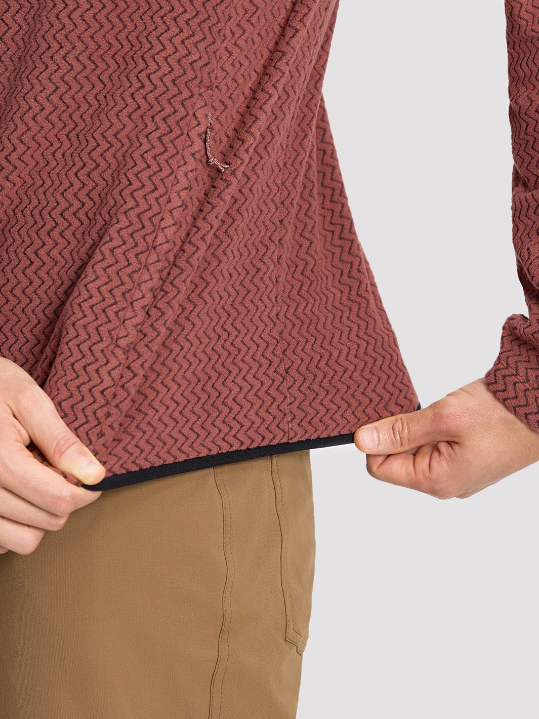 Men's Moisture-Wicking Wave Fleece Jacket PIONEER CAMP