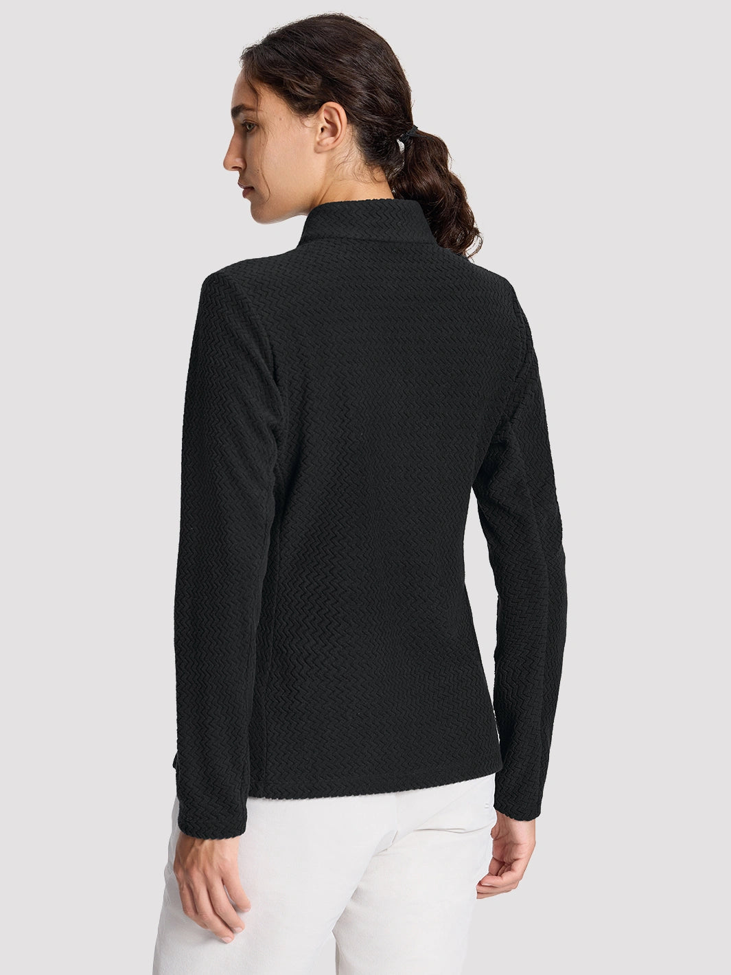 Women's 250G Merino Wool Stand-Collar Half-Zip Top PIONEER CAMP