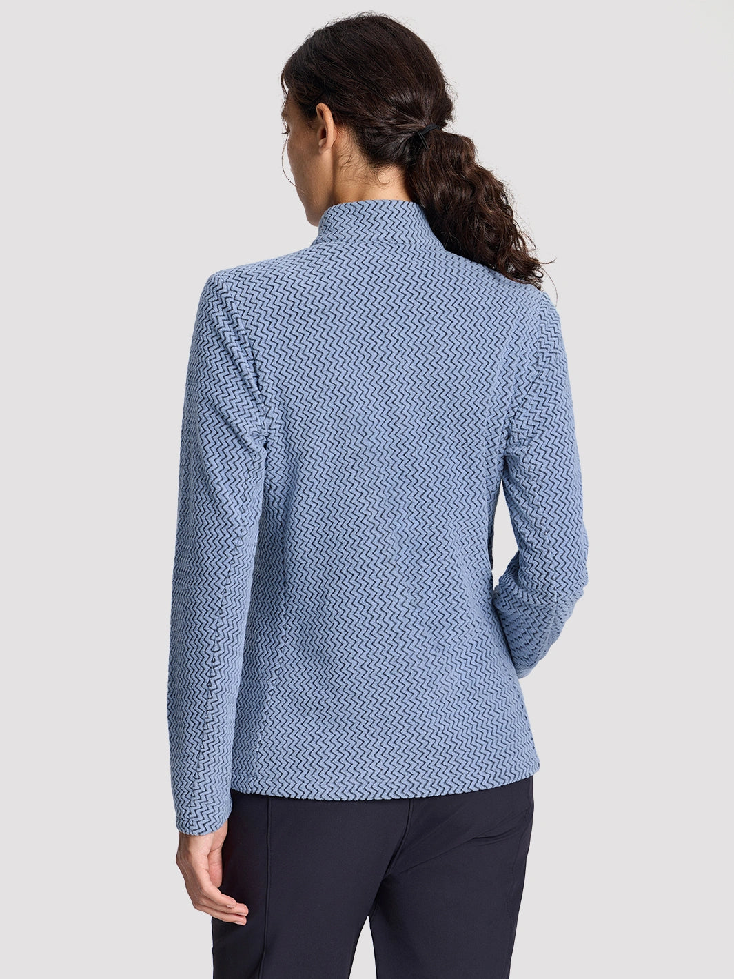 Women's 250G Merino Wool Stand-Collar Half-Zip Top PIONEER CAMP