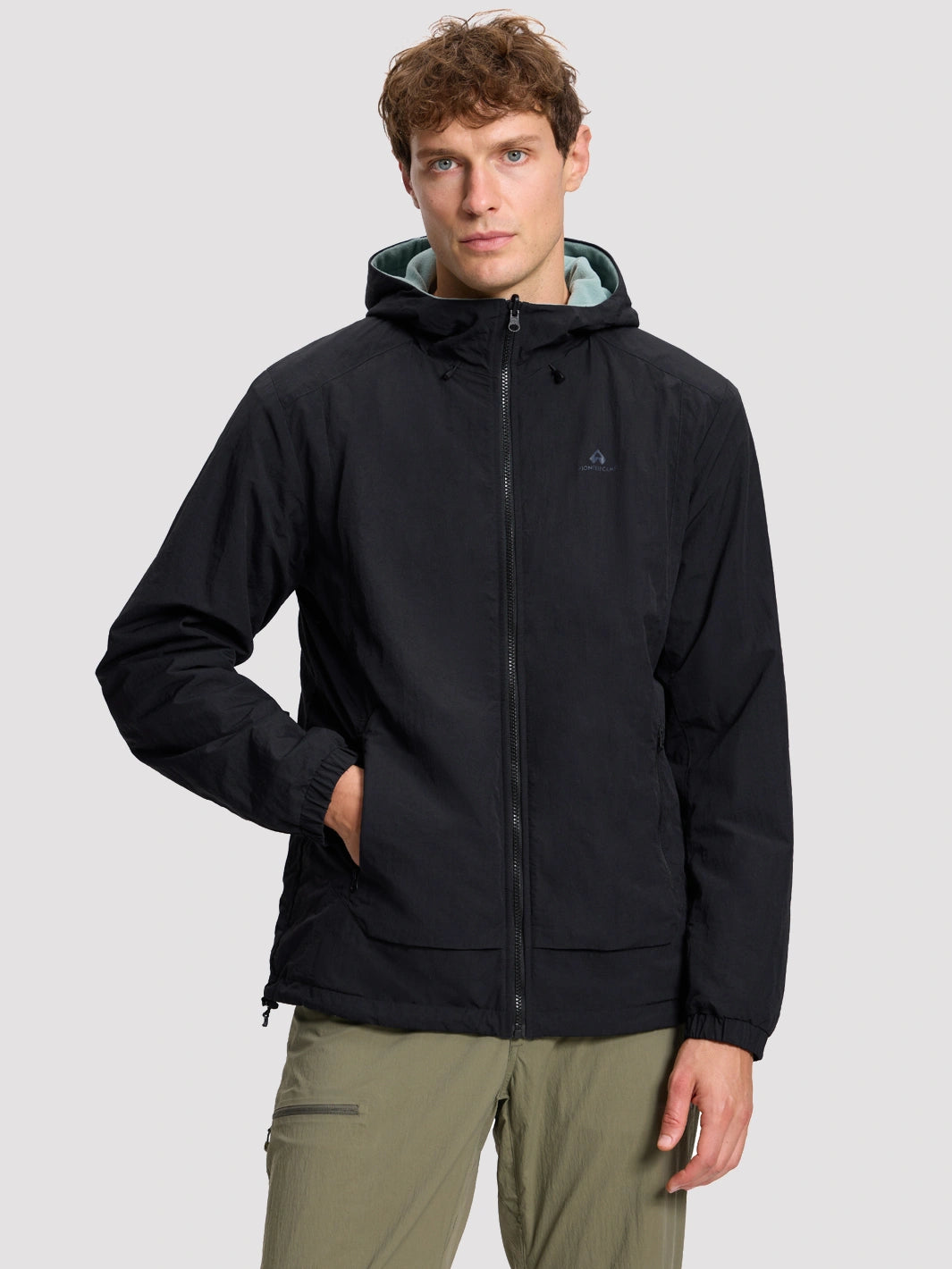 Men's Reversible Fleece Lined Softshell Jacket PIONEER CAMP