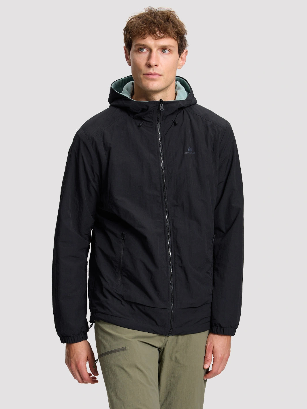 Men's Reversible Fleece Lined Softshell Jacket PIONEER CAMP