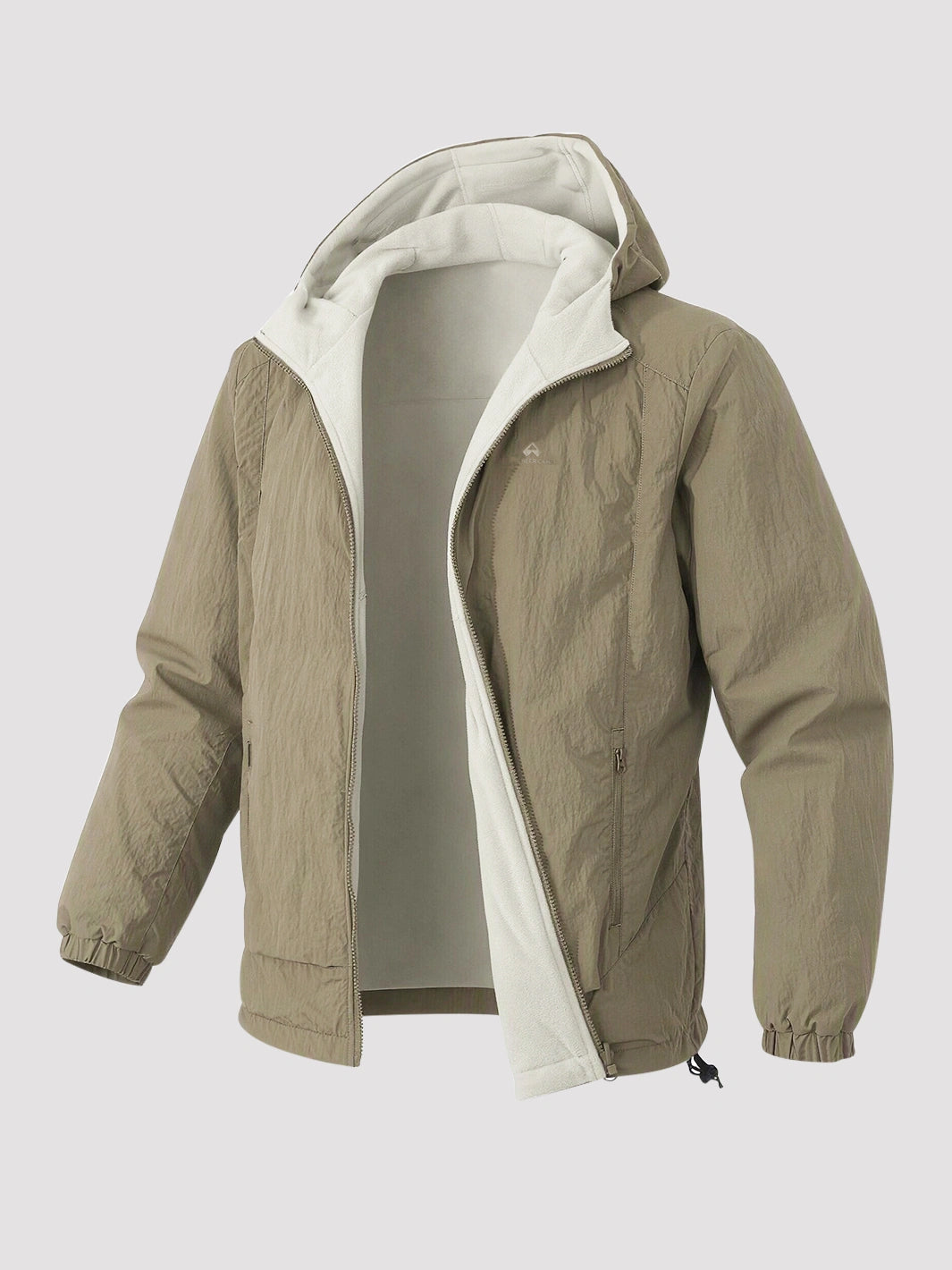 Men's Reversible Fleece Lined Softshell Jacket PIONEER CAMP