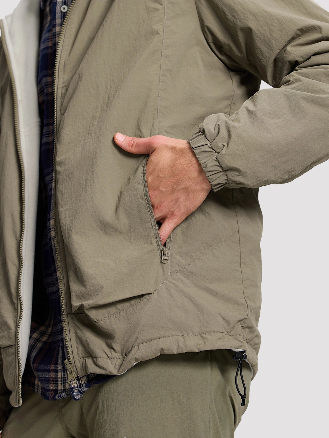 Men's Reversible Fleece Lined Softshell Jacket PIONEER CAMP