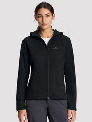 Women's Sorona Grid Fleece Hooded Jacket PIONEER CAMP
