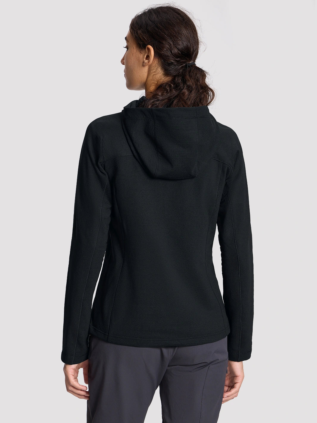Women's Sorona Grid Fleece Hooded Jacket PIONEER CAMP
