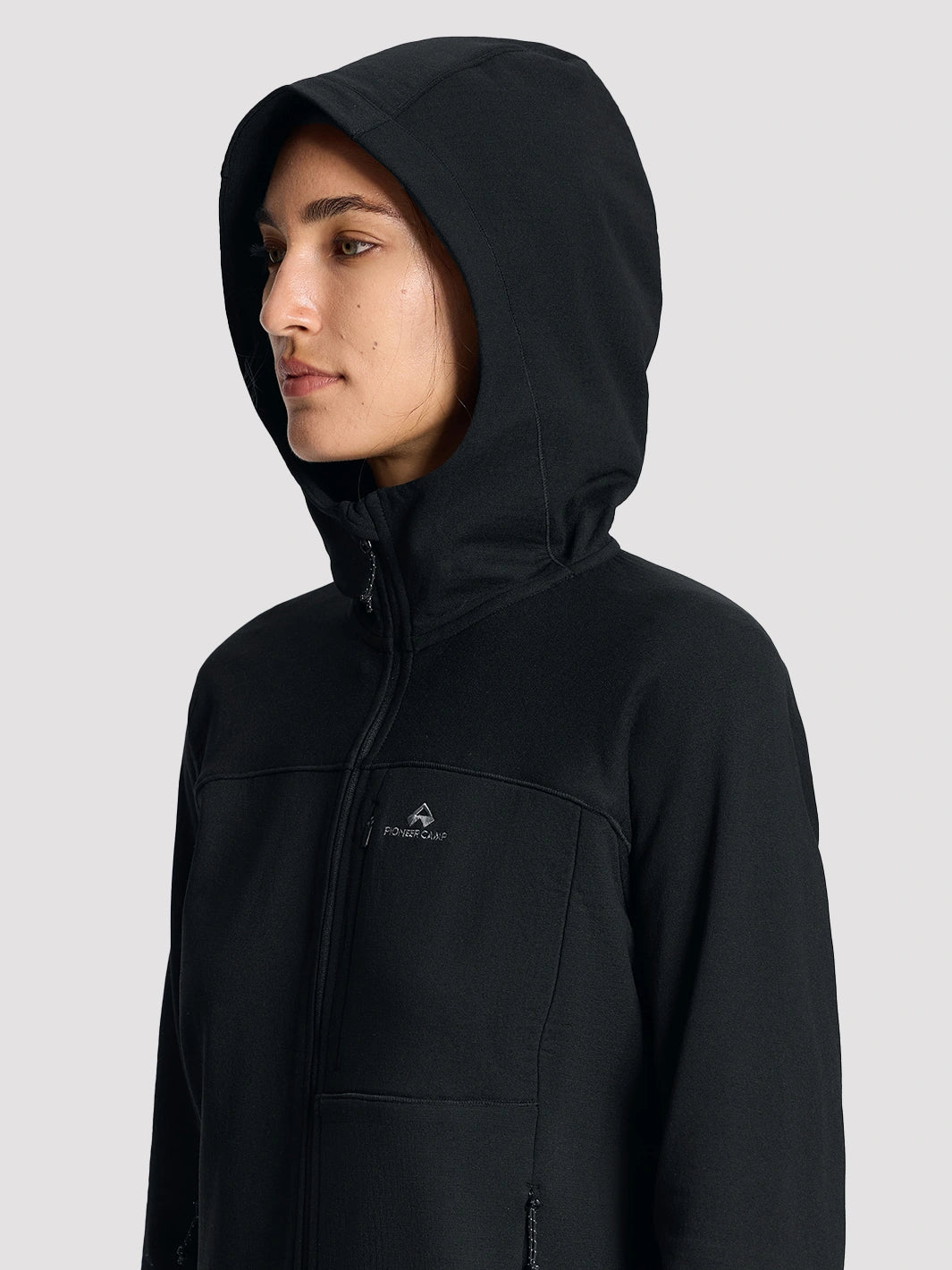 Women's Sorona Grid Fleece Hooded Jacket PIONEER CAMP