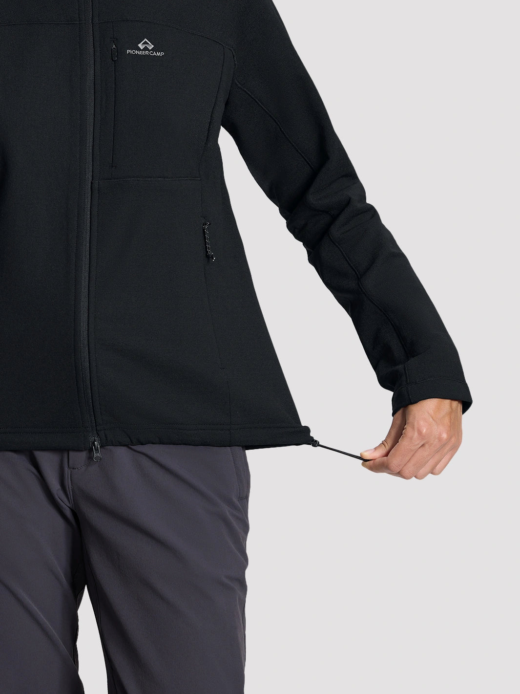 Women's Sorona Grid Fleece Hooded Jacket PIONEER CAMP