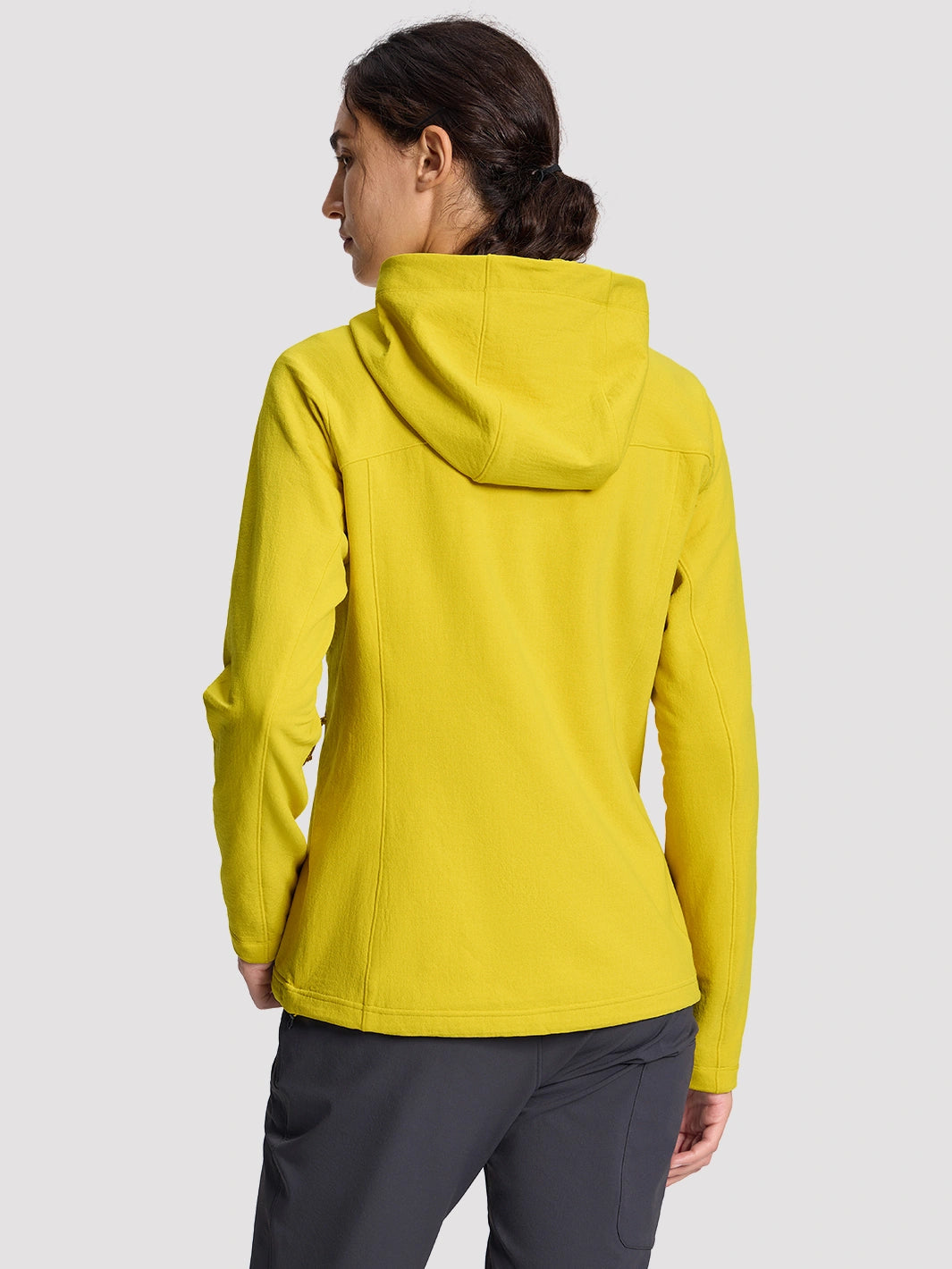 Women's Sorona Grid Fleece Hooded Jacket PIONEER CAMP