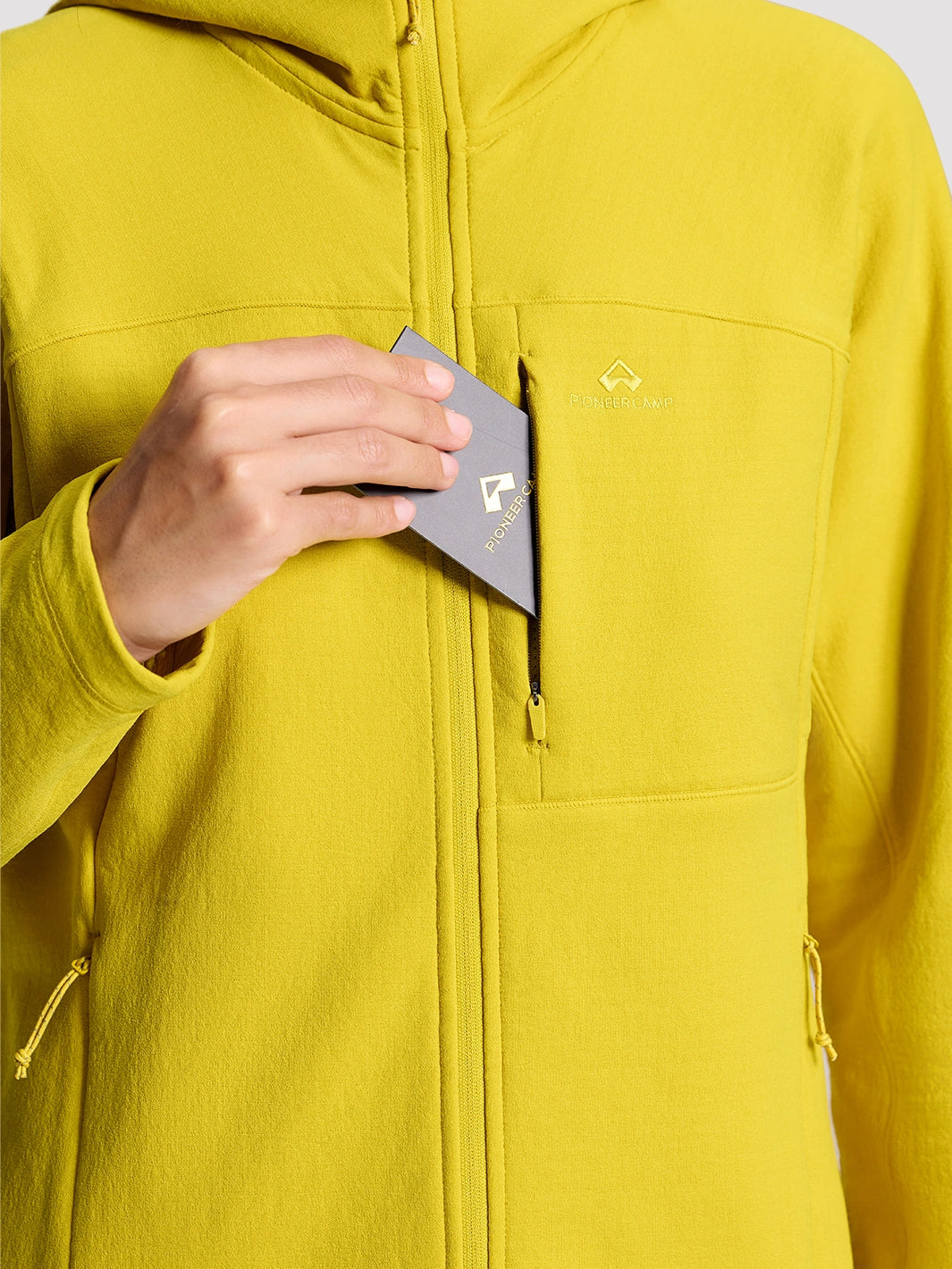 Women's Sorona Grid Fleece Hooded Jacket PIONEER CAMP