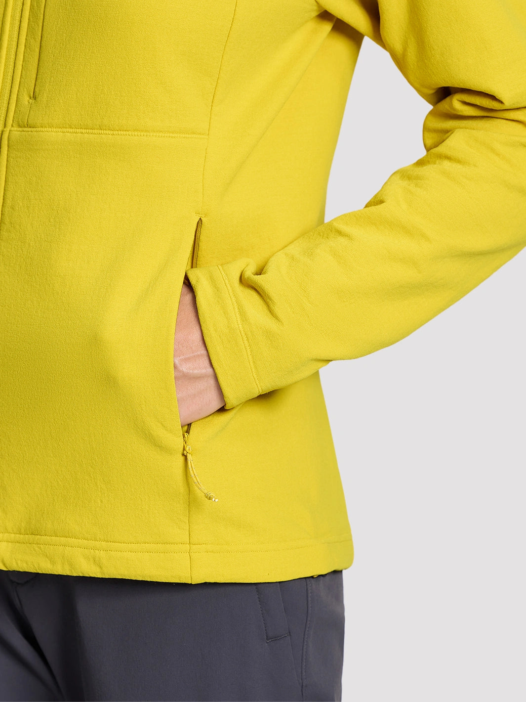 Women's Sorona Grid Fleece Hooded Jacket PIONEER CAMP
