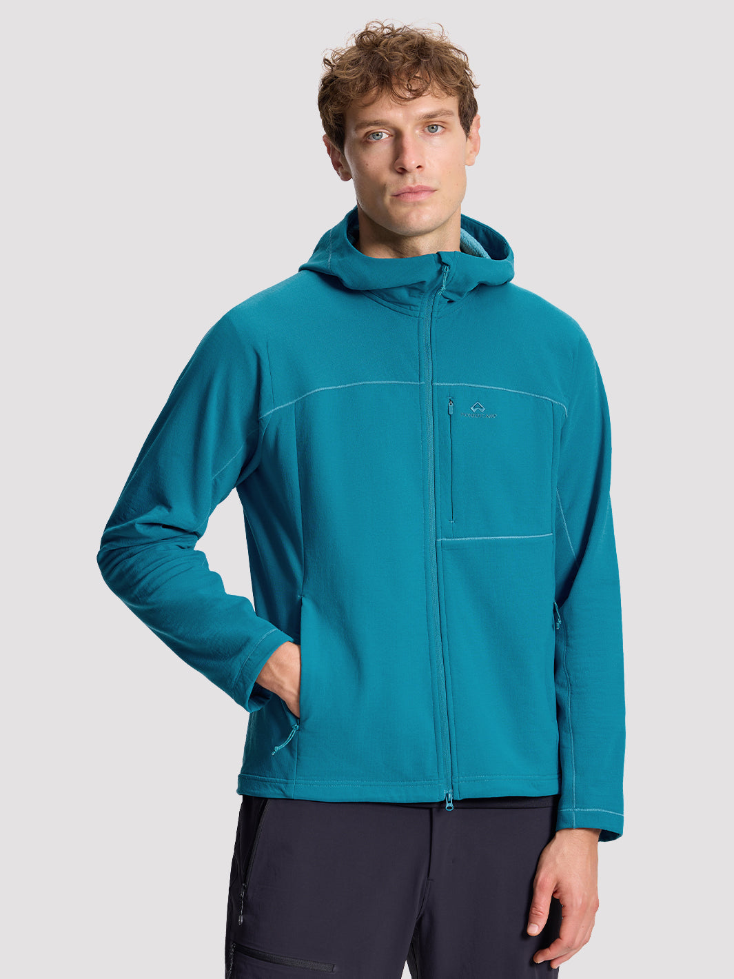 Men's Sorona® Grid Fleece Hiking Jacket PIONEER CAMP