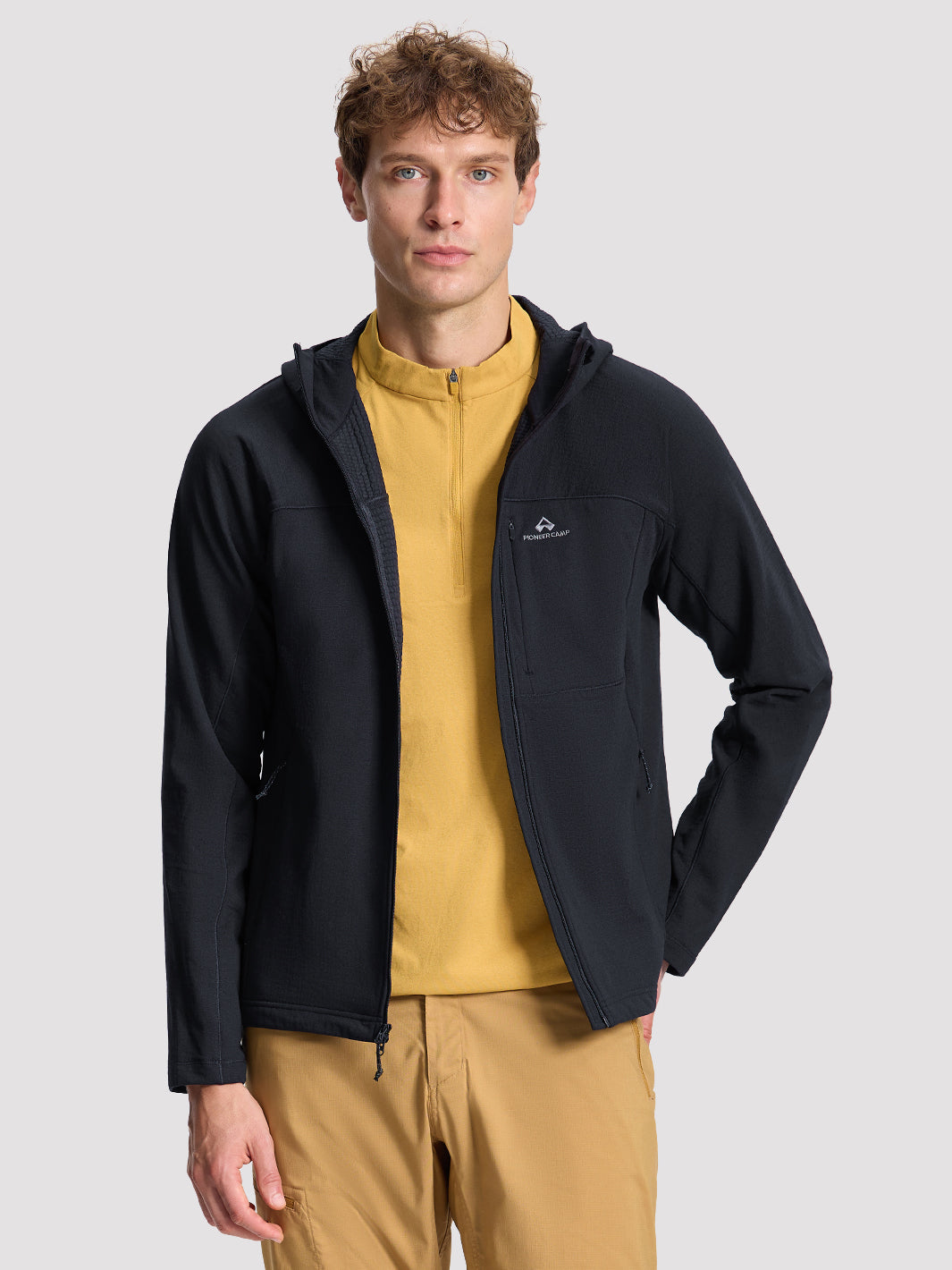 Men's Sorona® Grid Fleece Hiking Jacket PIONEER CAMP