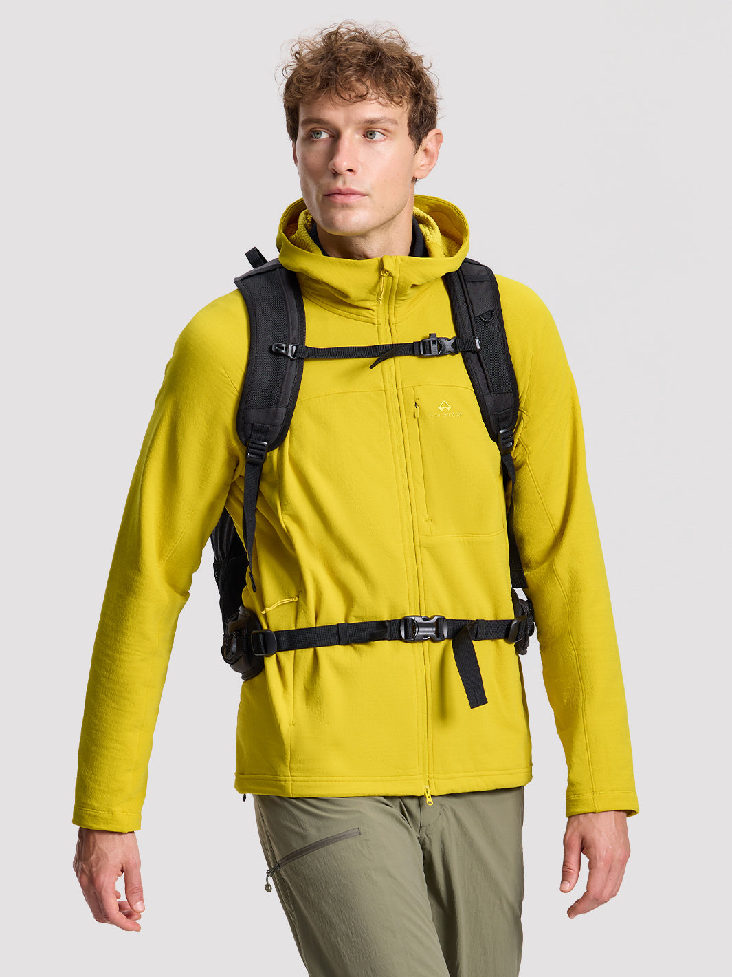 Men's Sorona® Grid Fleece Hiking Jacket PIONEER CAMP
