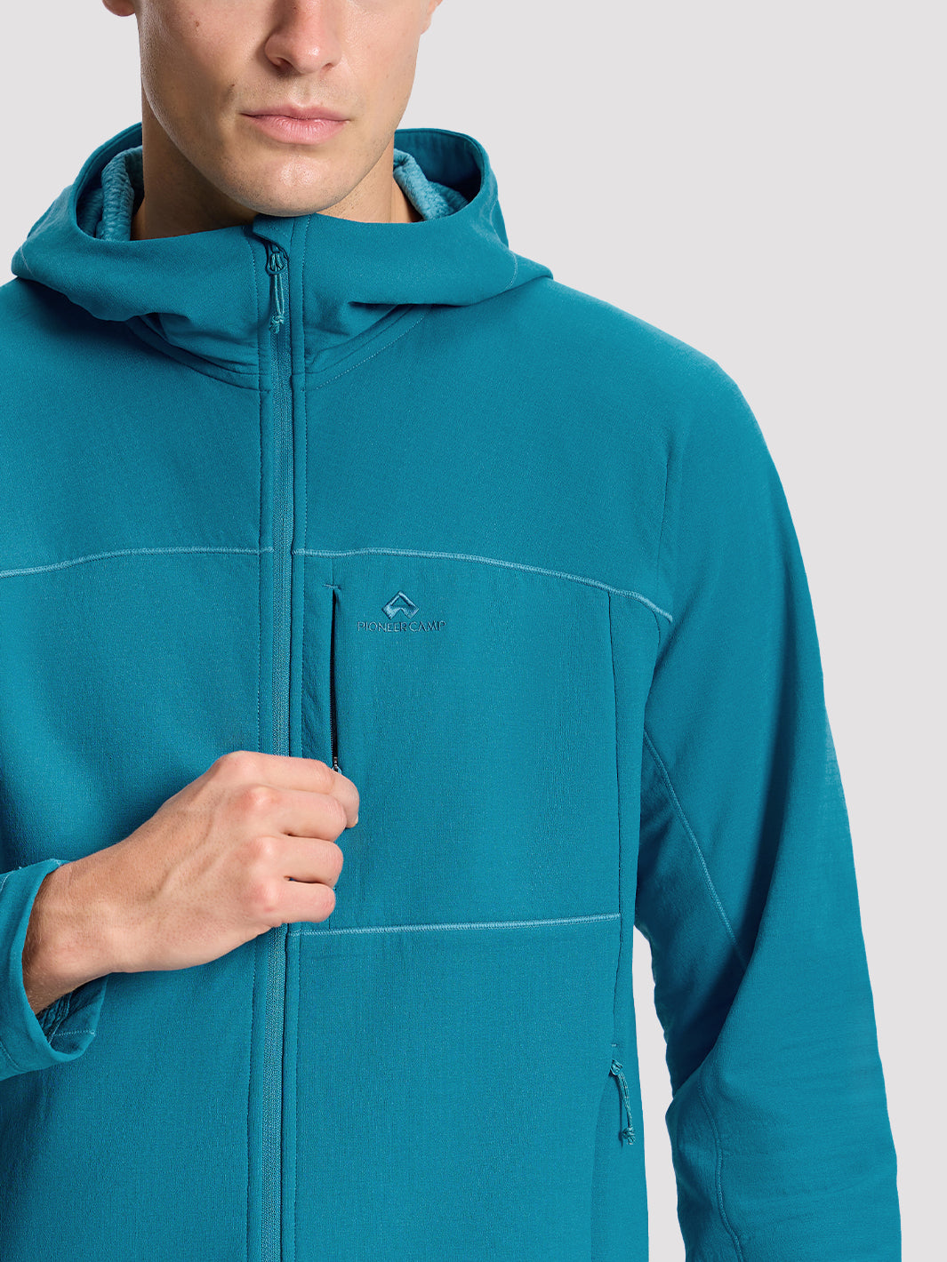 Men's Sorona® Grid Fleece Hiking Jacket PIONEER CAMP
