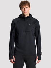 Men's Grid Fleece Half-Zip Hoodie PIONEER CAMP