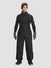 Men's 20K Waterproof 3-Layer Baggy Ski Bibs with Suspenders PIONEER CAMP