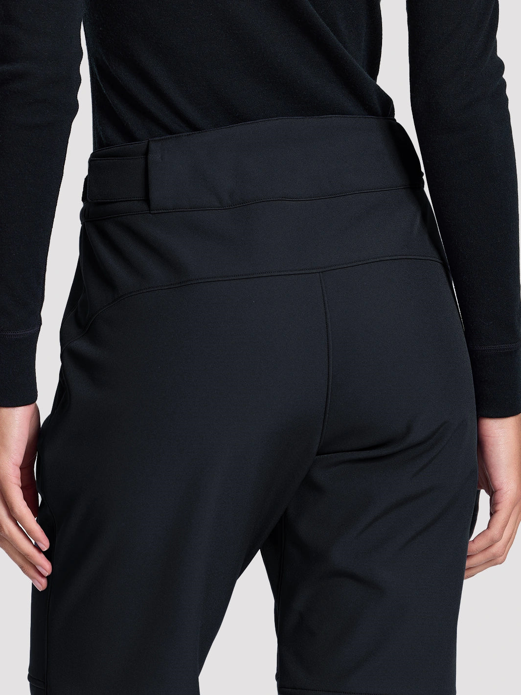 Women's CORDURA 3-Layer Water-Resistant Softshell Flared Ski Pants PIONEER CAMP