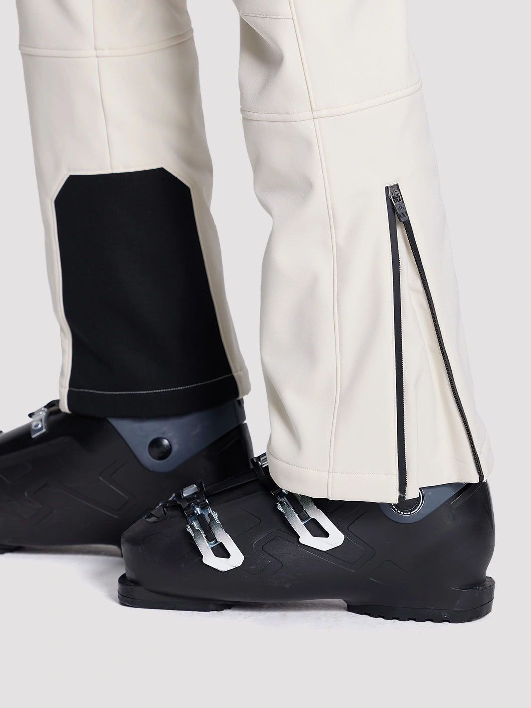Women's CORDURA 3-Layer Water-Resistant Softshell Flared Ski Pants PIONEER CAMP