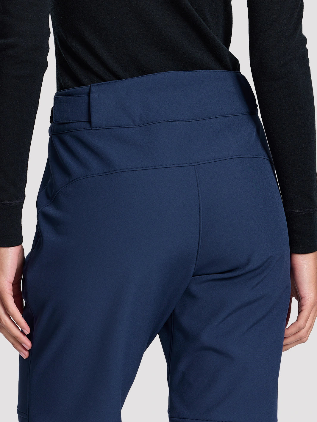 Women's CORDURA 3-Layer Water-Resistant Softshell Flared Ski Pants PIONEER CAMP