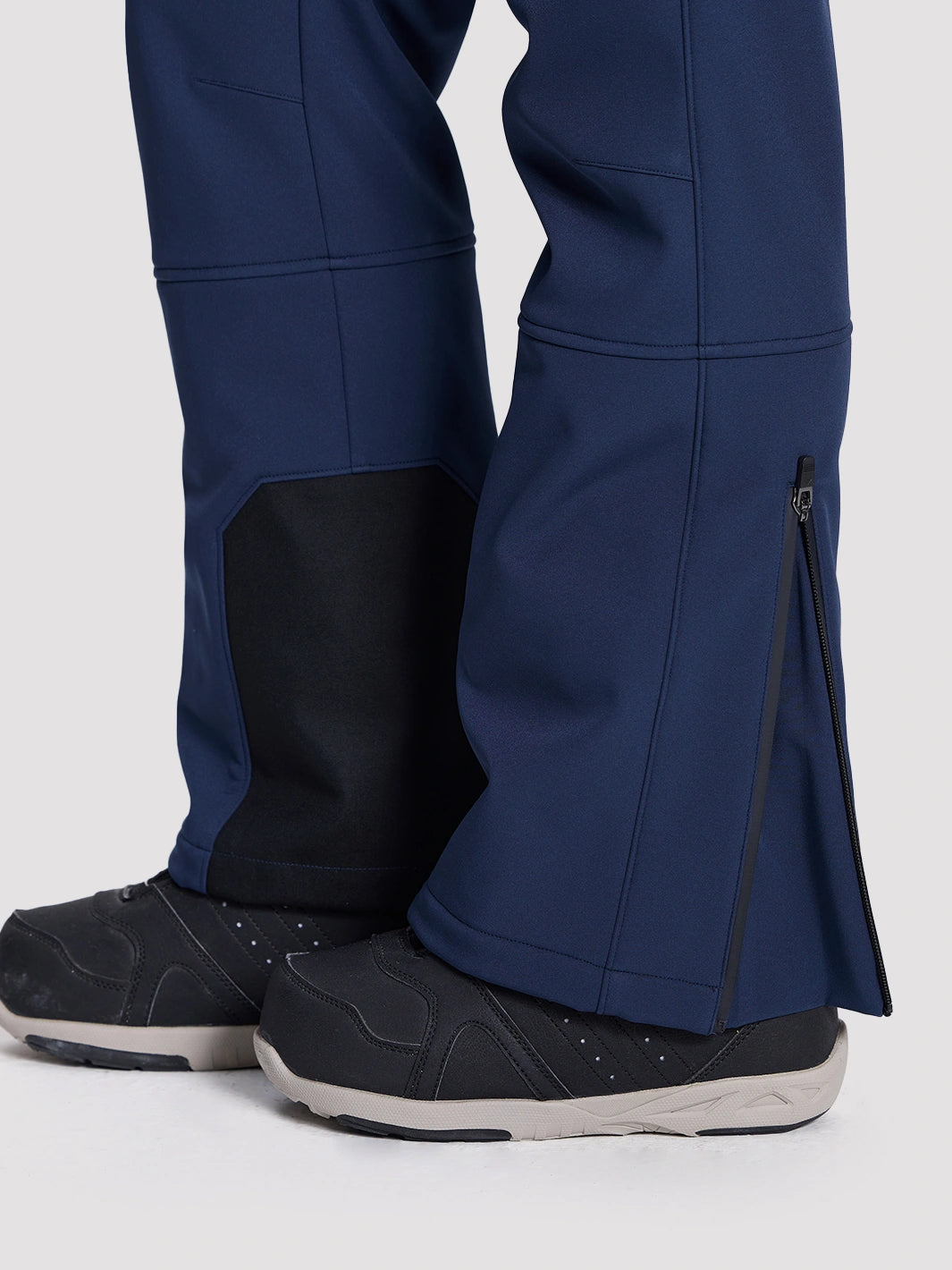 Women's CORDURA 3-Layer Water-Resistant Softshell Flared Ski Pants PIONEER CAMP
