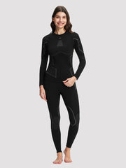 Women's Seamless Bamboo Charcoal Thermal Base Layer Set PIONEER CAMP