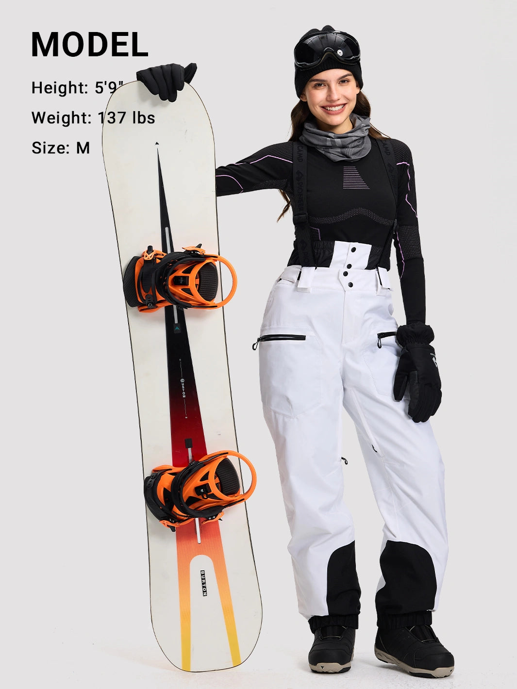 Women's Seamless Bamboo Charcoal Thermal Base Layer Set