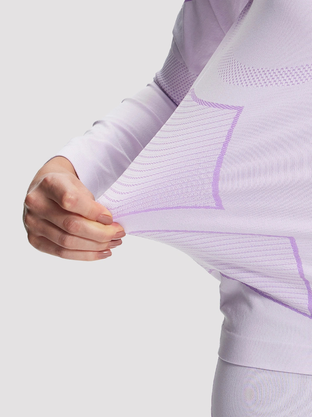 Women's Seamless Bamboo Charcoal Thermal Base Layer Set