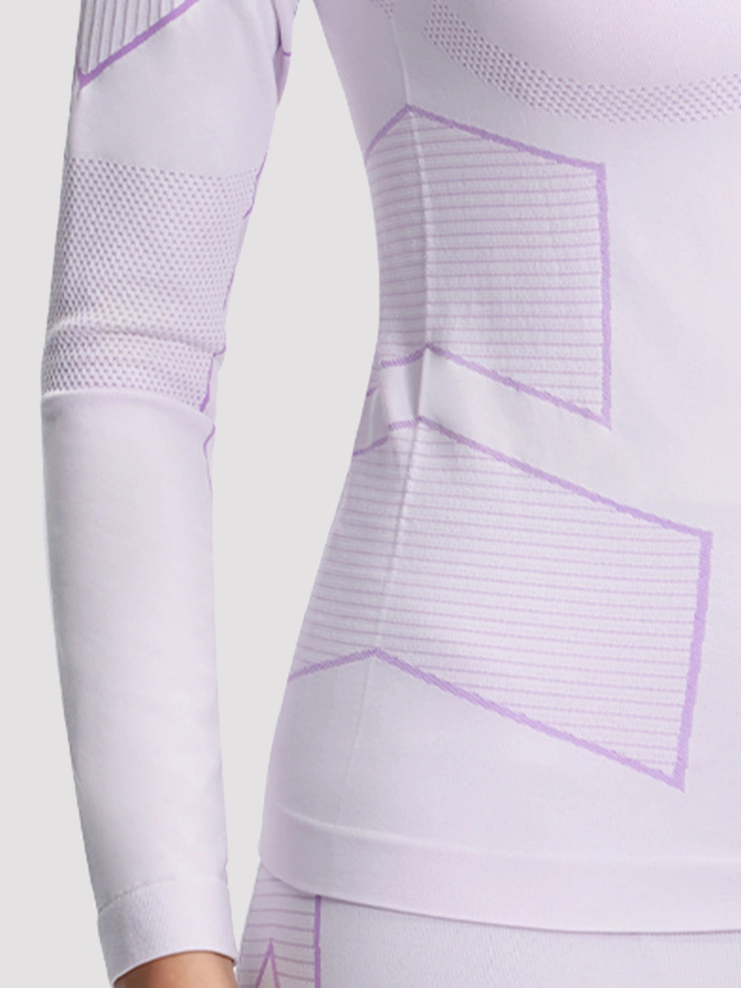 Women's Seamless Bamboo Charcoal Thermal Base Layer Set