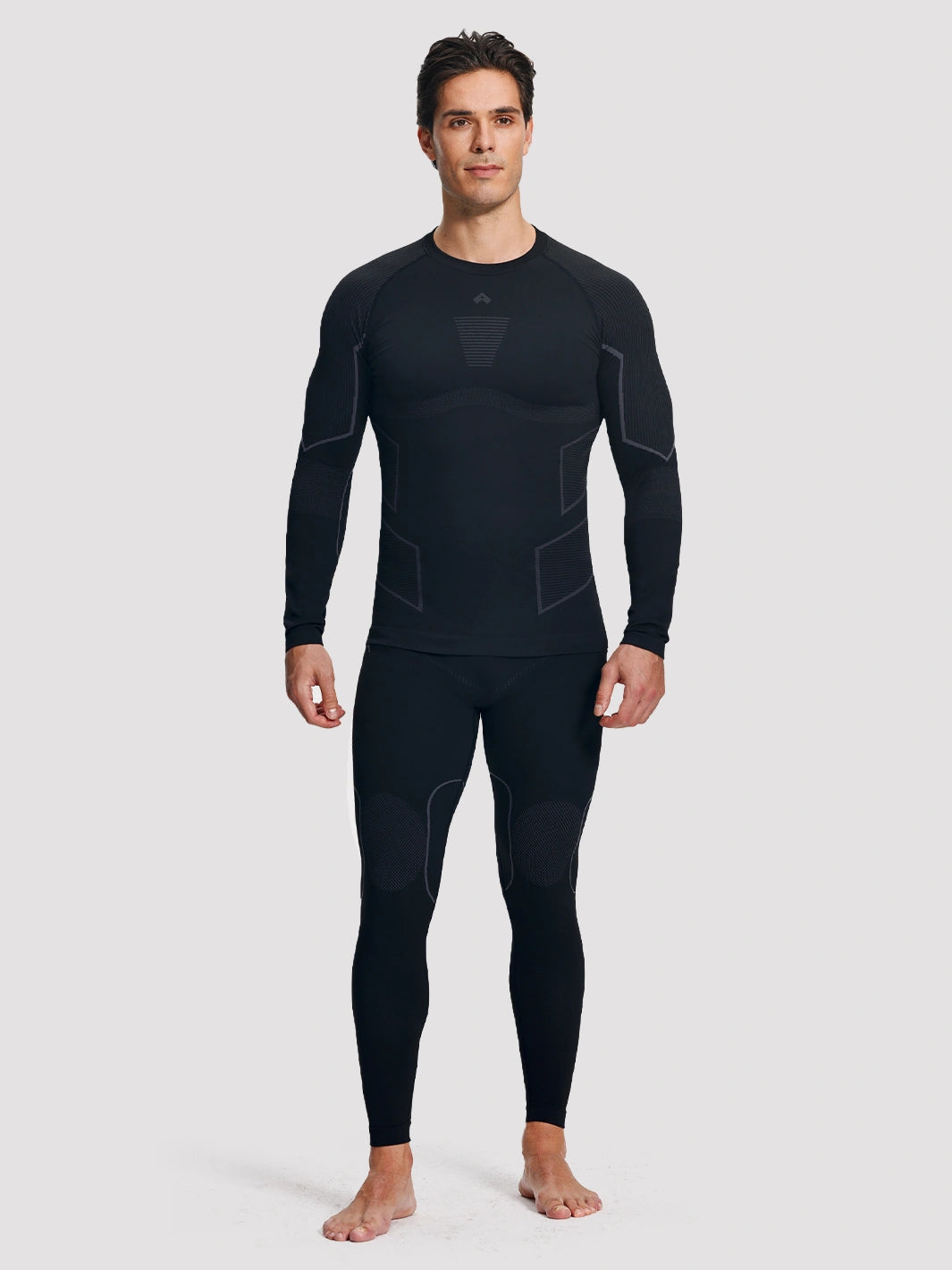 Men's Seamless Compression Thermal Base Layer Set PIONEER CAMP