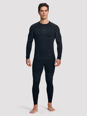 Men's Seamless Compression Thermal Base Layer Set
