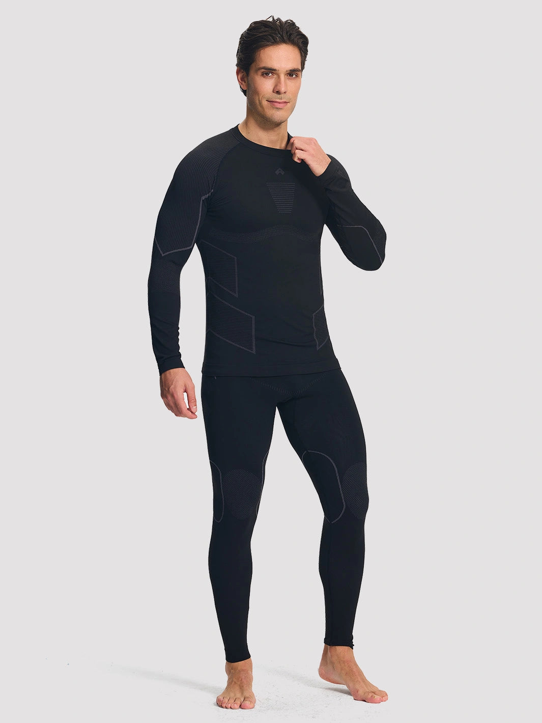 Men's Seamless Compression Thermal Base Layer Set